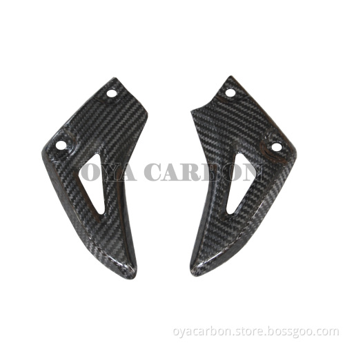 Carbon Fiber Autocycle LH Heal Guard Parts for Triumph 2011 Speed Triple